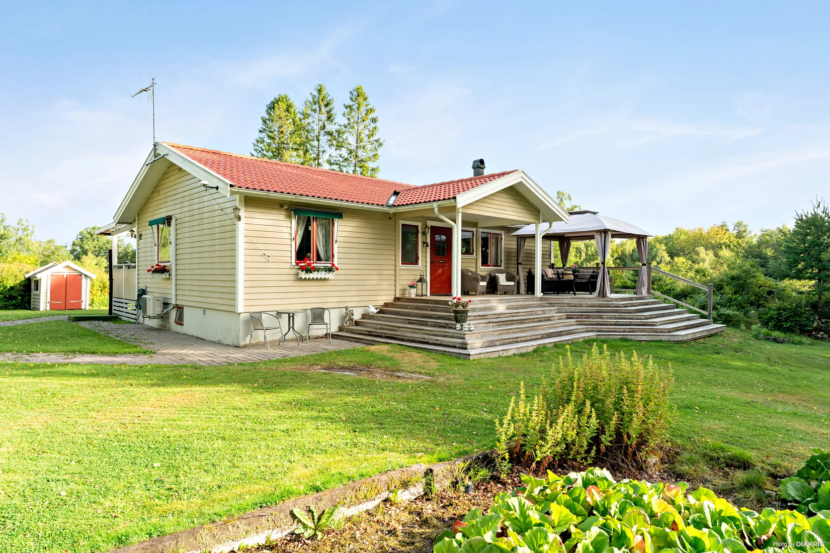 Villa, Svansjölidsvägen 17, Mark