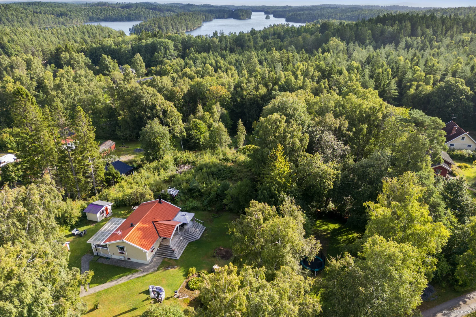 Villa, Svansjölidsvägen 17, Mark