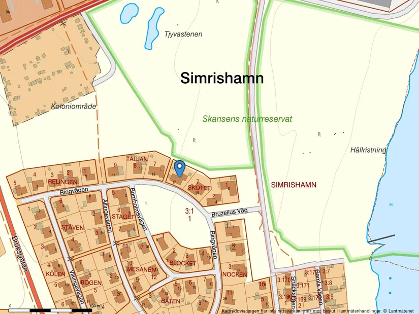 Villa, Ringvägen 17, Simrislund, Simrishamn