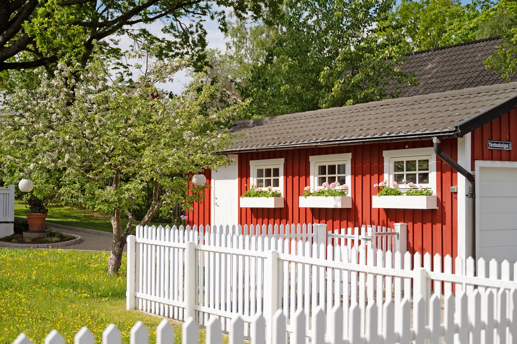 Villa, Törnbuskstigen 3, Solhem, Stockholm