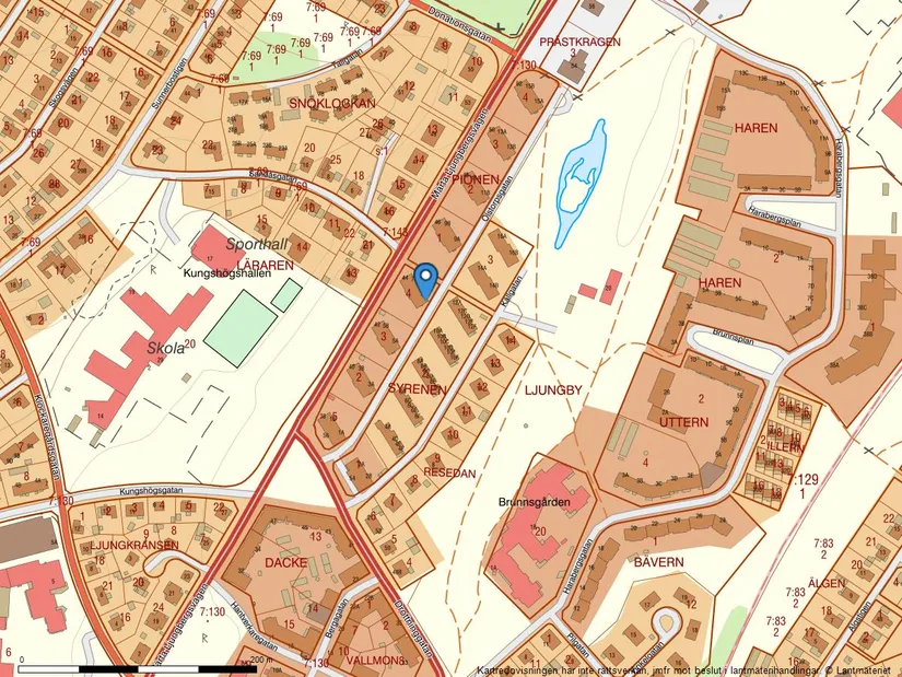 Bostadsrätt, Olstorpsgatan 7A, Centralt, Ljungby