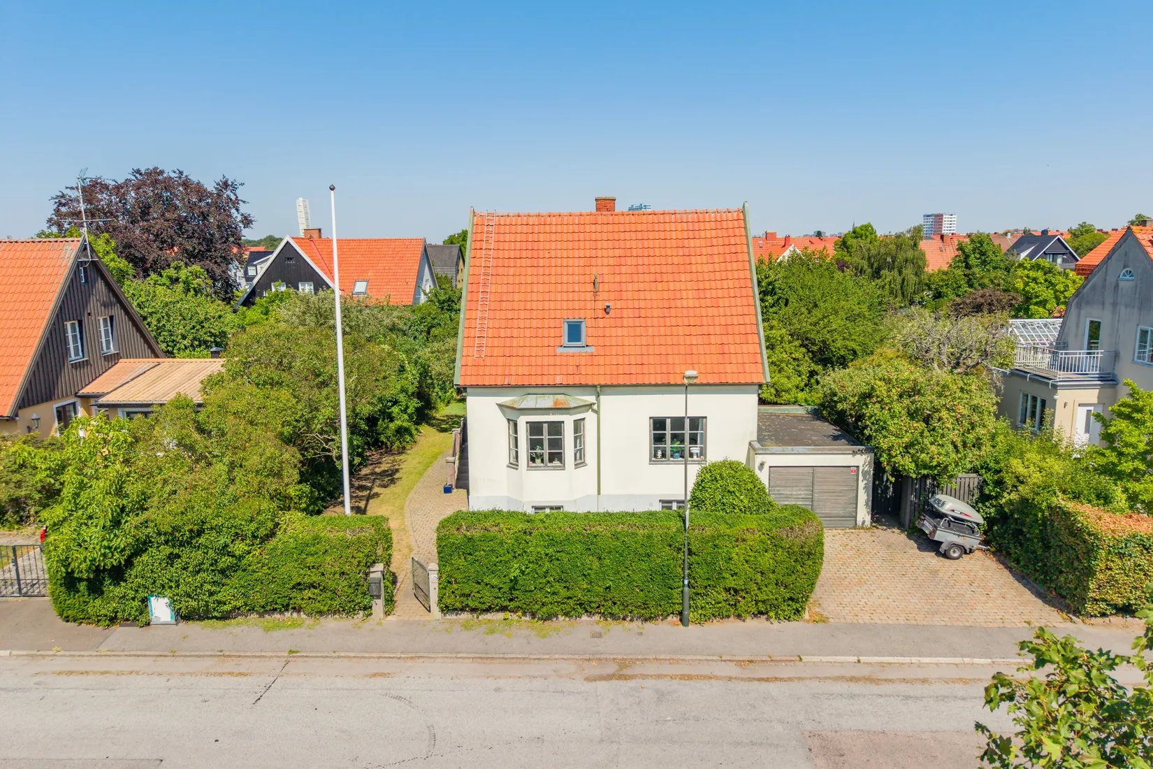 Villa, Vilebovägen 26, Solbacken, Malmö
