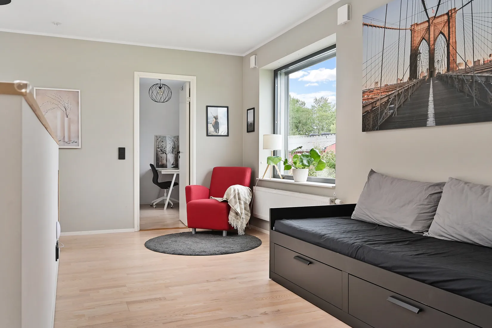 Radhus, Mjölnarvägen 4C, Jungfrusund, Ekerö