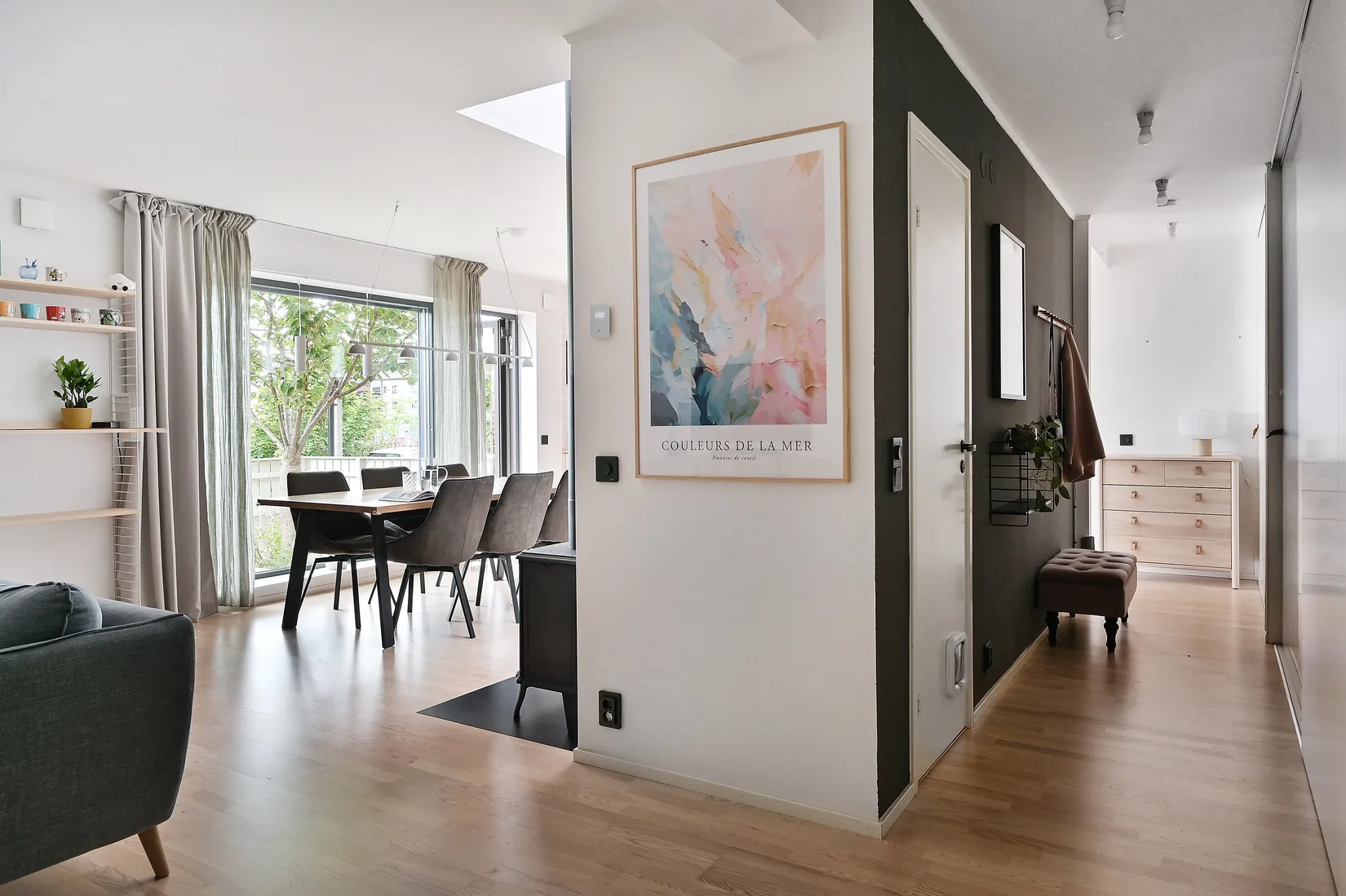 Radhus, Mjölnarvägen 4C, Jungfrusund, Ekerö