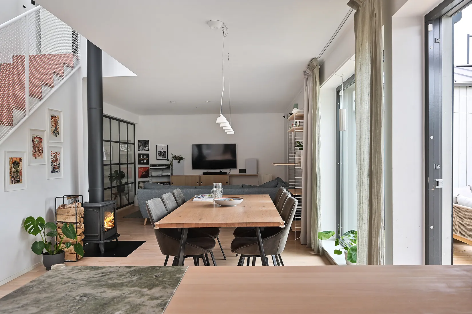Radhus, Mjölnarvägen 4C, Jungfrusund, Ekerö