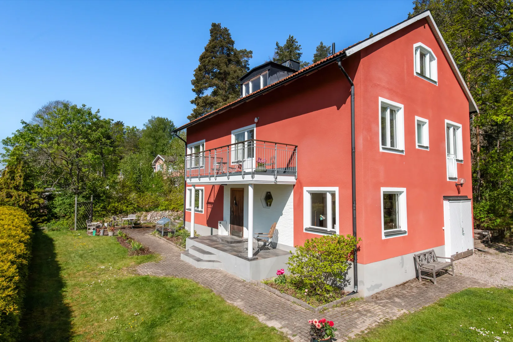 Villa, Flottiljvägen 19, Näsbypark, Täby