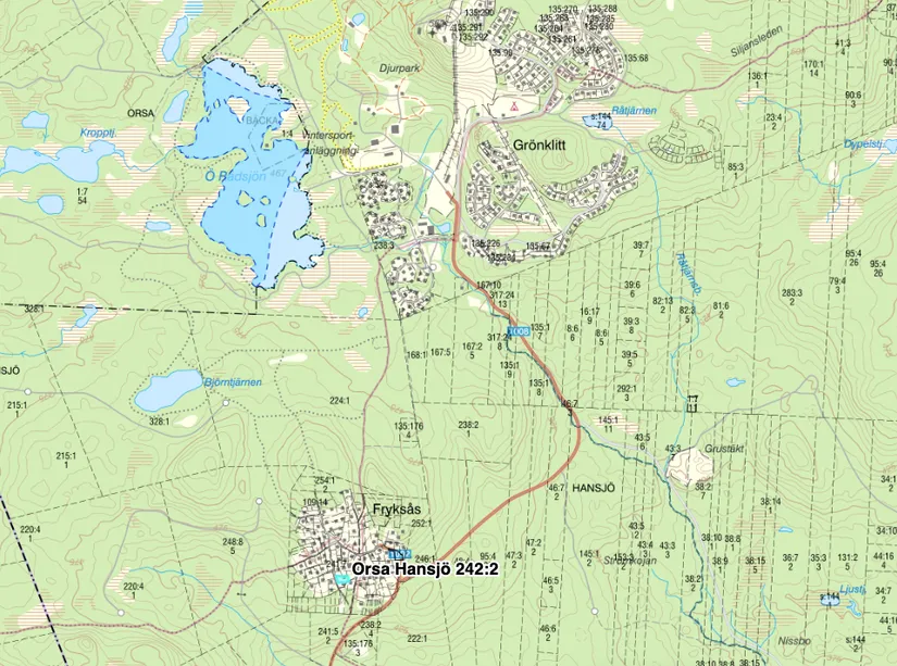 Fritidshus, Fryksås 151, Fryksås, Orsa