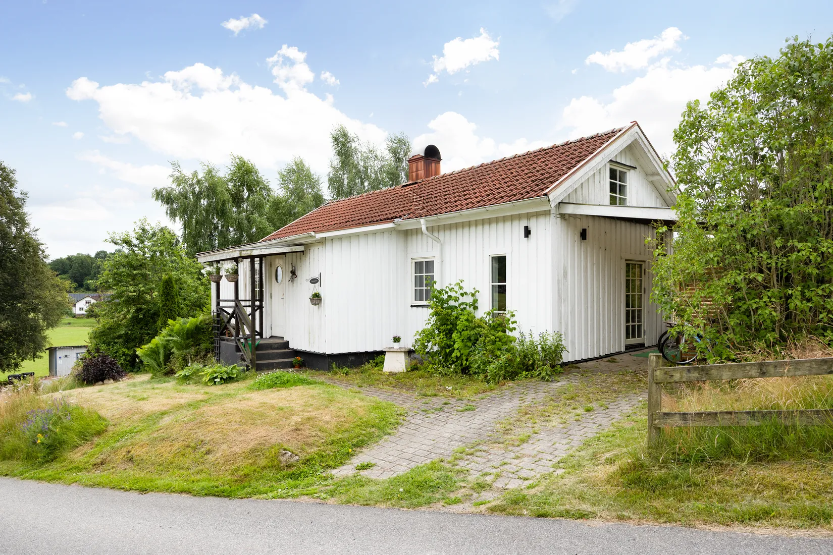 Villa, Kammarholmen Ödegärdet 1, Mark