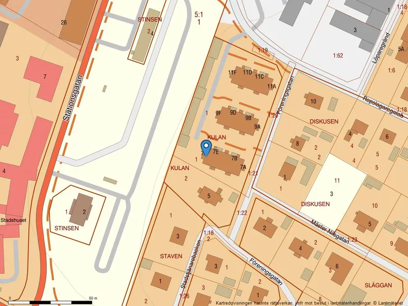Bostadsrätt, Föreningsgatan 7F, Laholm