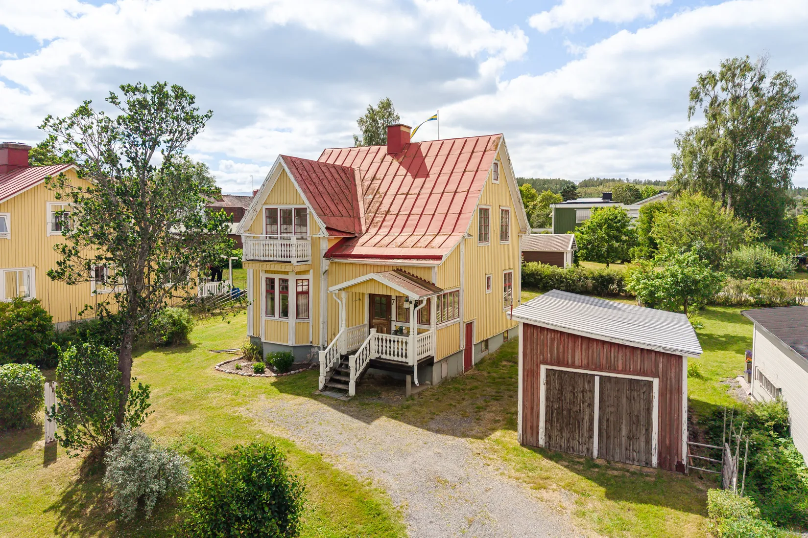 Villa, Baldersgatan 7, Hälletorp/Bondsjöstaden, Härnösand