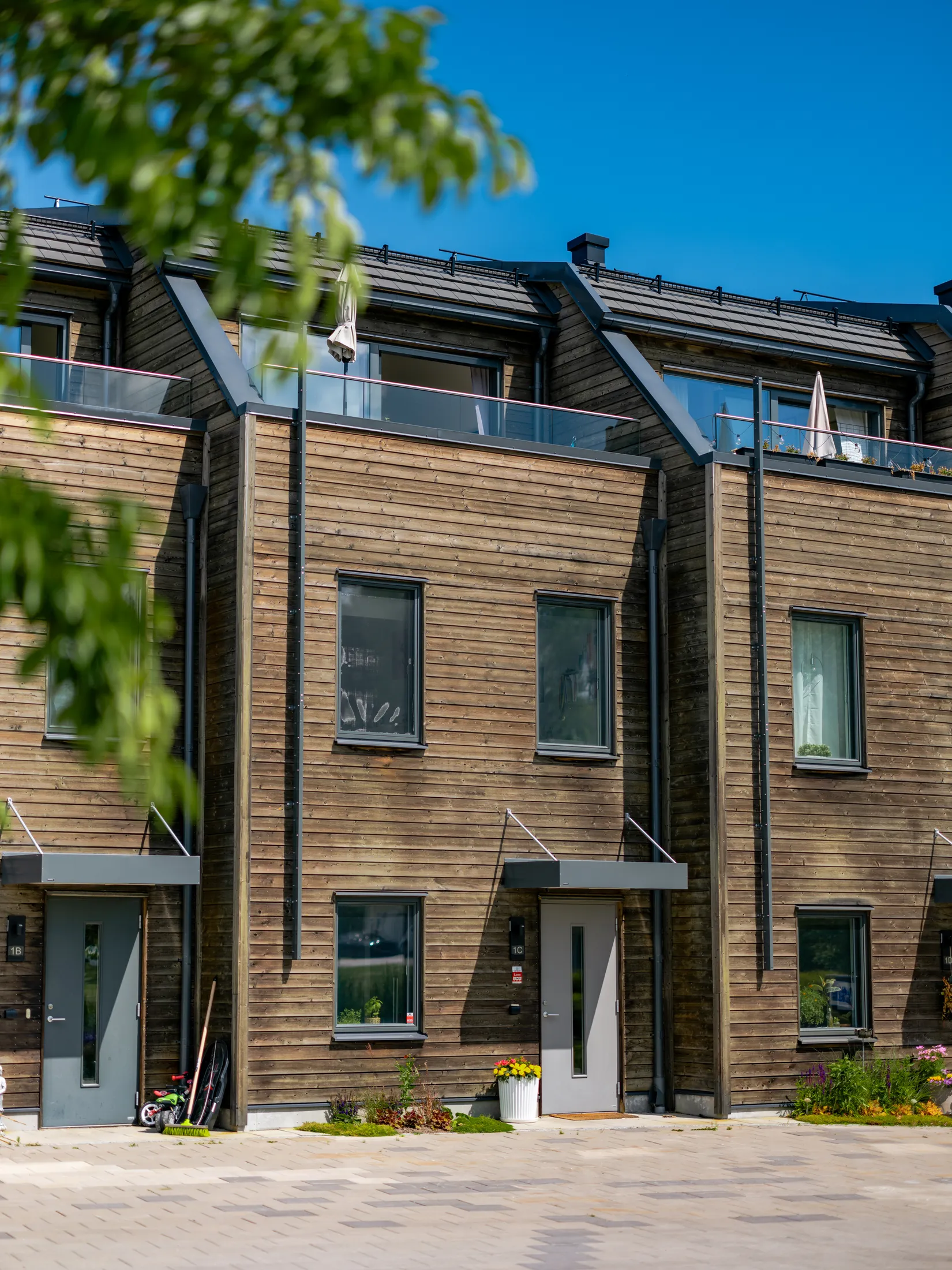 Radhus, Uppfinnargatan 1C, Fresta, Upplands Väsby