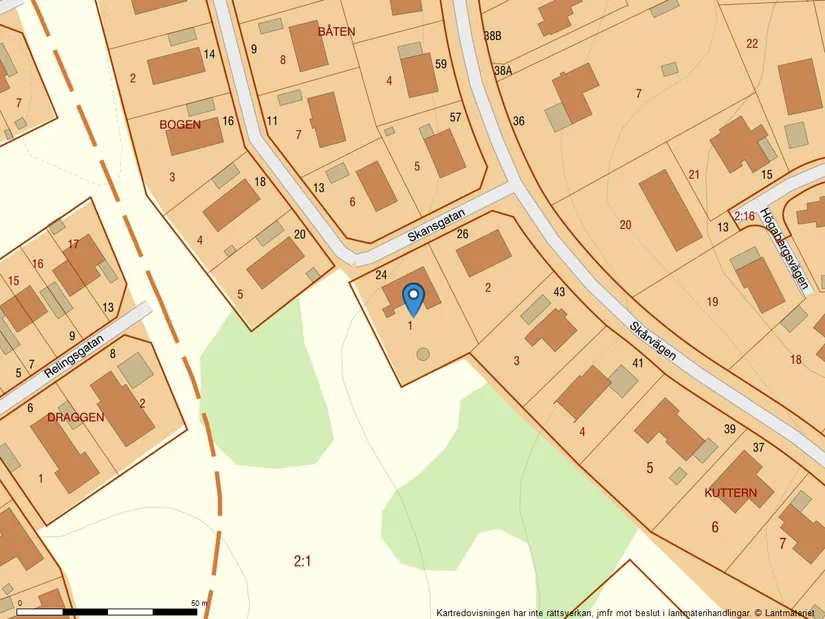 Villa, Skansgatan 24, Lindö, Norrköping