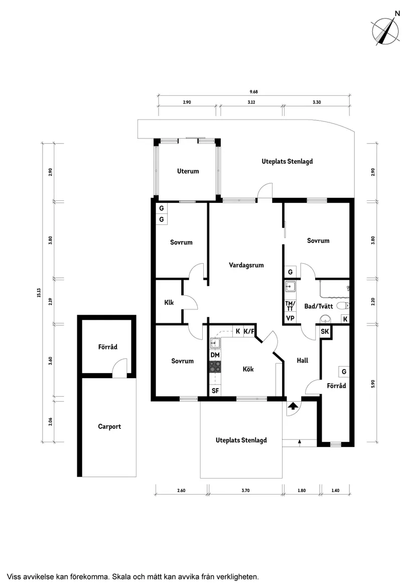 Bostadsrätt, Västra Källbackevägen 17, Kullavik, Kungsbacka