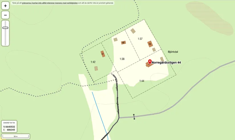 Fritidshus, Norregårdsstigen 44, Björkdal, Norrtälje