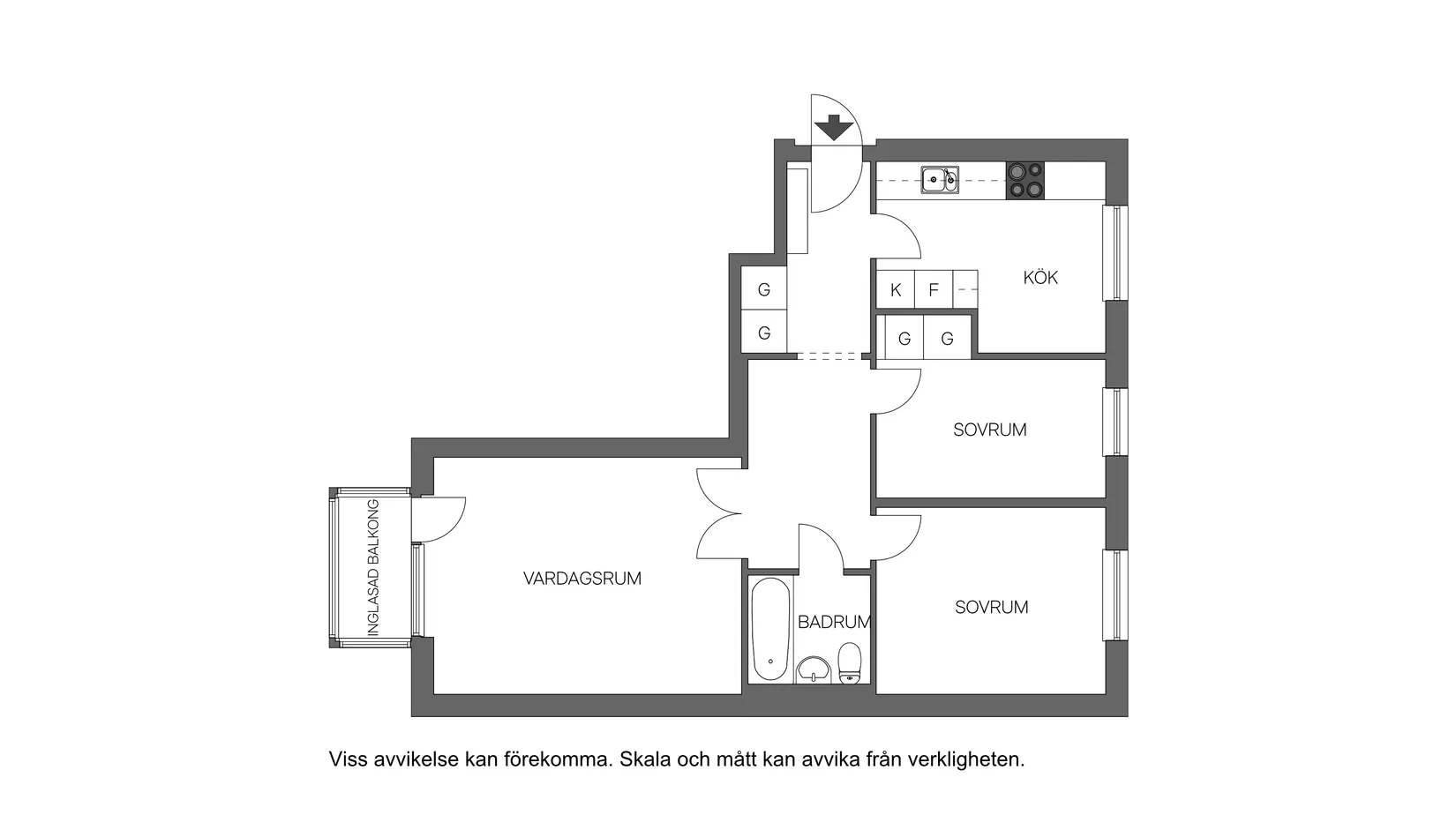 Bostadsrätt, Skidspåret 3A, Berghem, Umeå