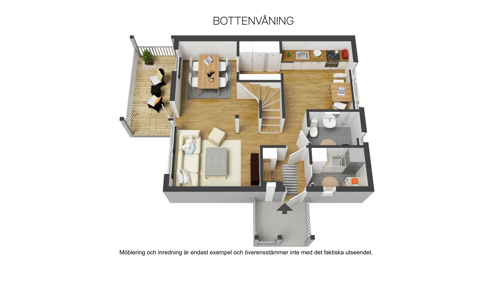 Bostadsrätt, J A Linders väg 10, Umedalen, Umeå