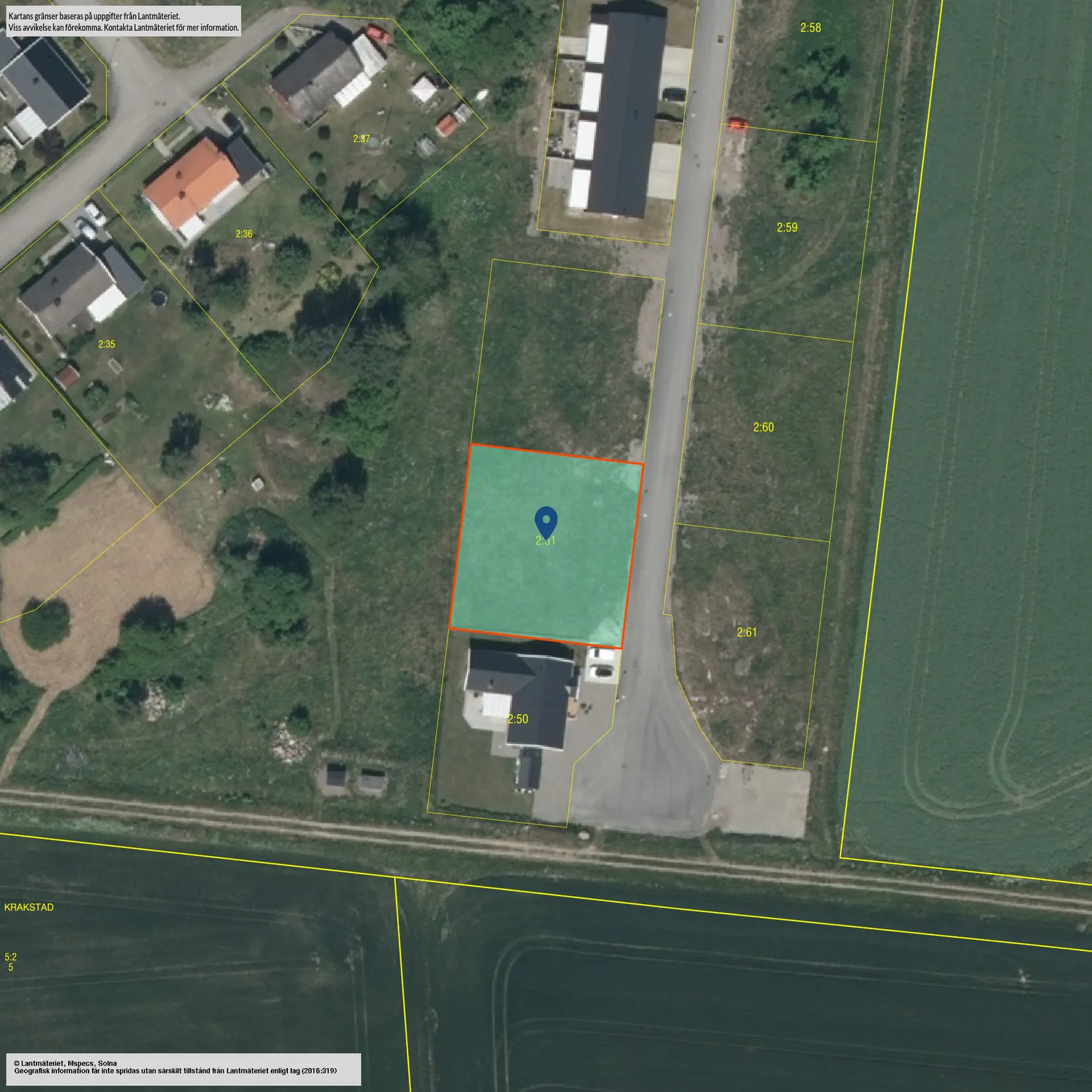 Tomt, Åkerholmsvägen 11, Hogstad, Mjölby