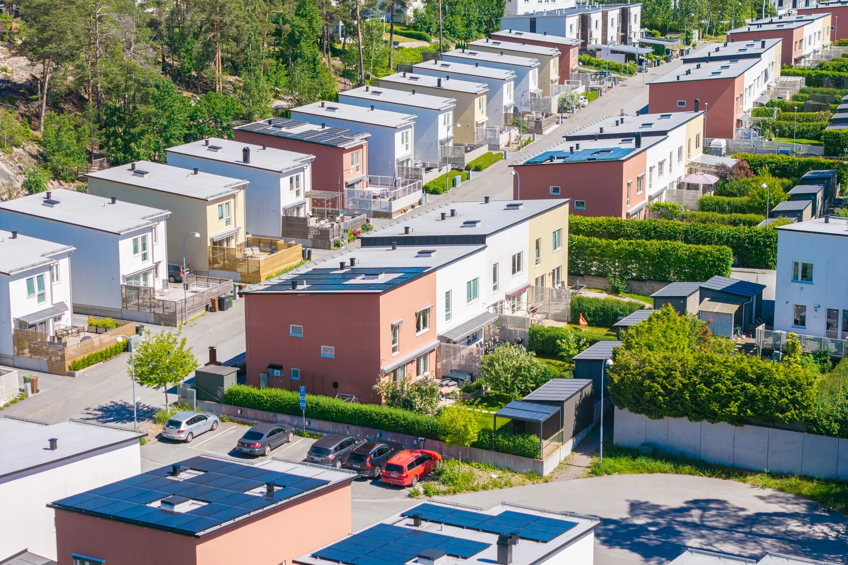 Radhus, Gåsörtsvägen 43, Ursvik, Sundbyberg