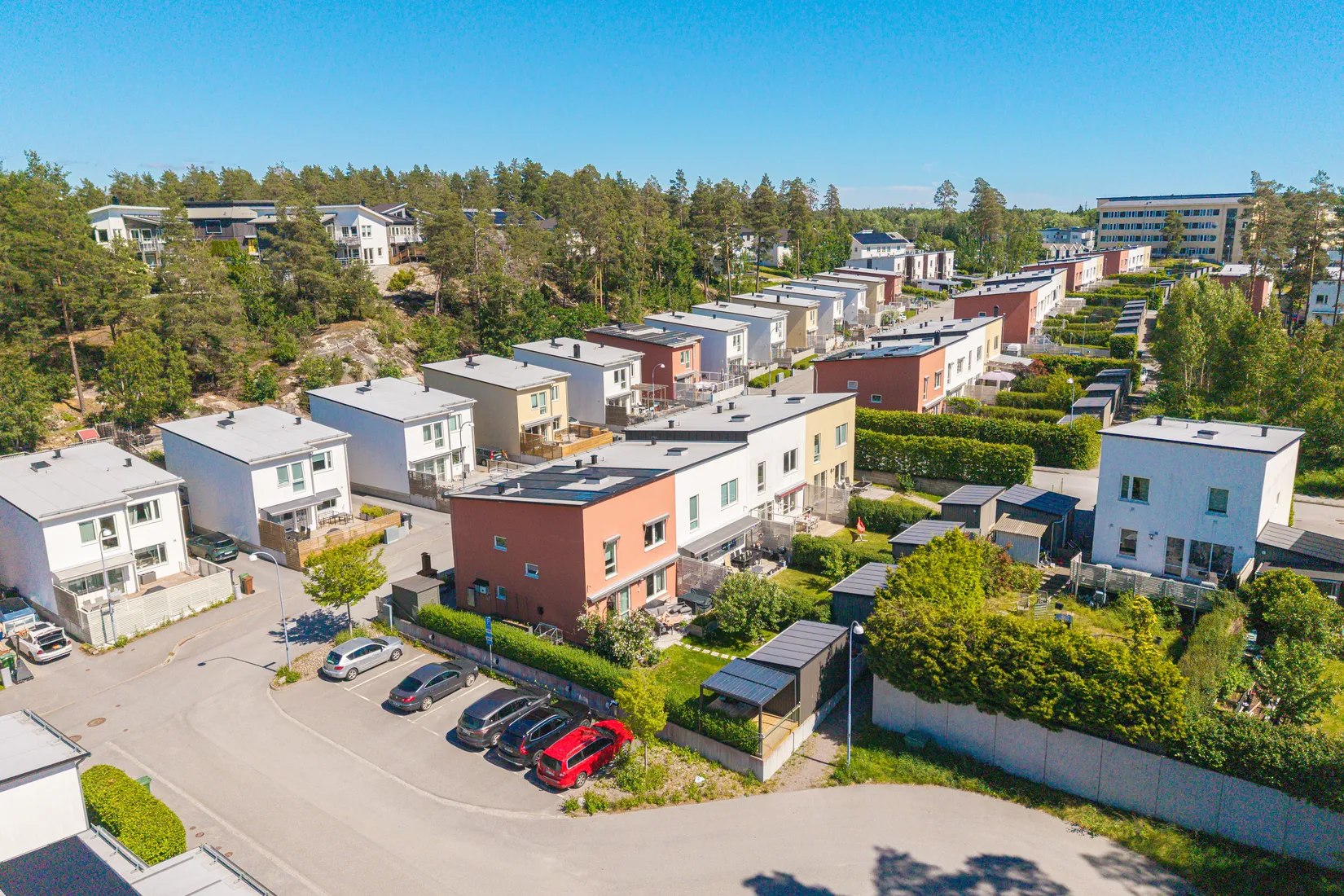 Radhus, Gåsörtsvägen 43, Ursvik, Sundbyberg