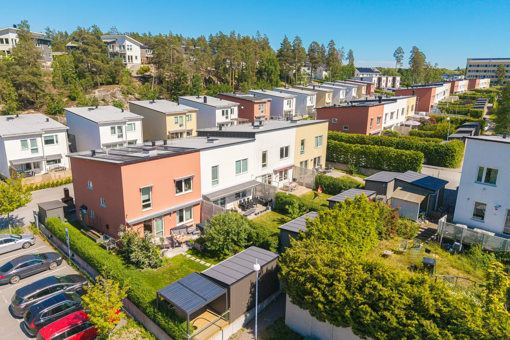 Radhus, Gåsörtsvägen 43, Ursvik, Sundbyberg