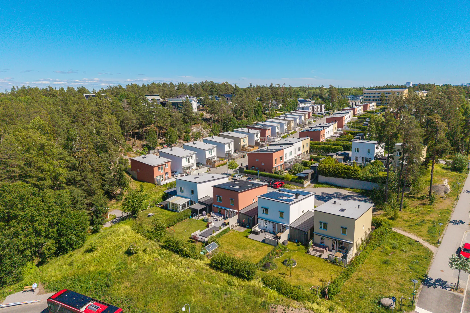 Radhus, Gåsörtsvägen 43, Ursvik, Sundbyberg