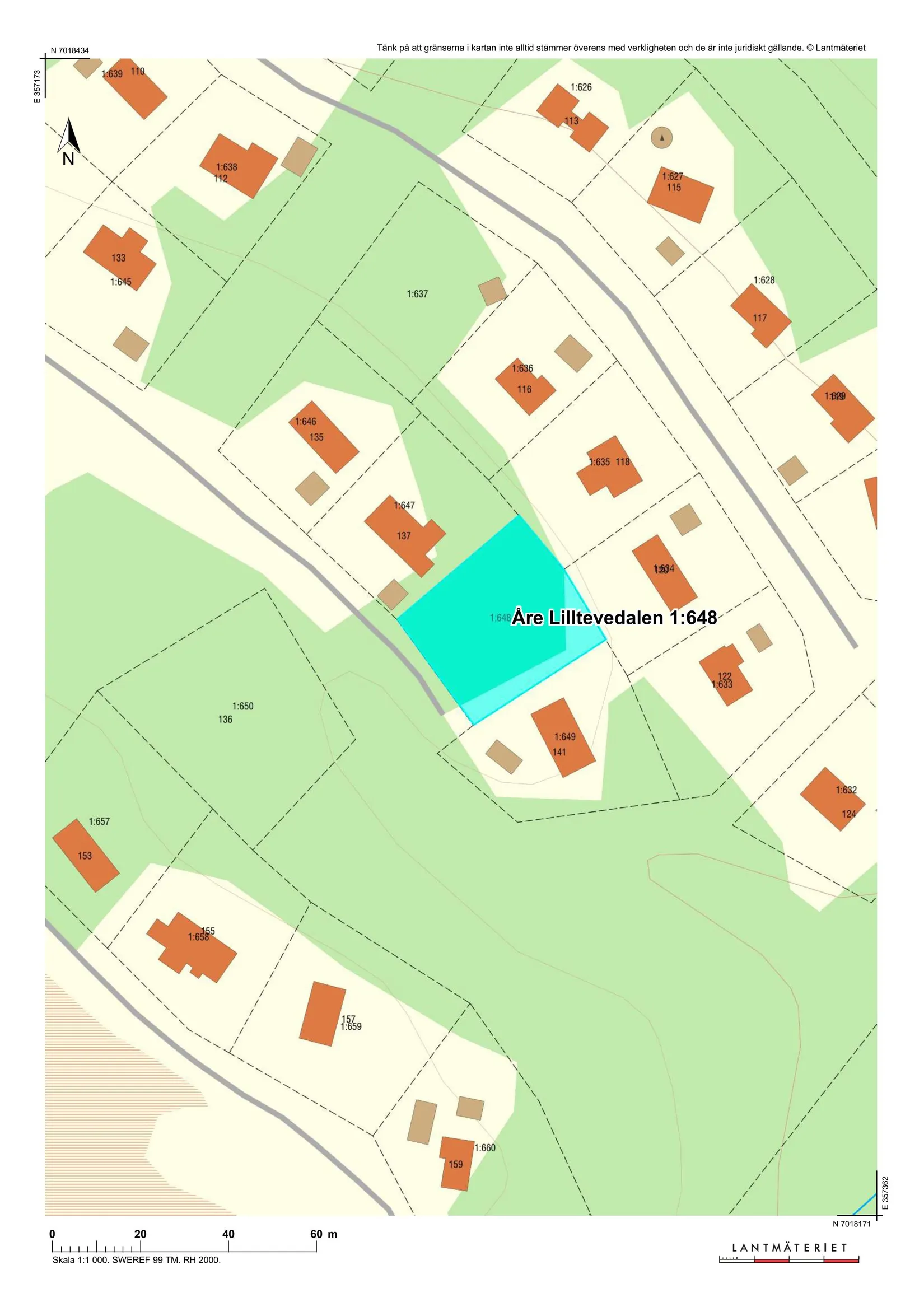 Tomt, Finnvallklumpen 139, Finnvallklumpen 139, Åre
