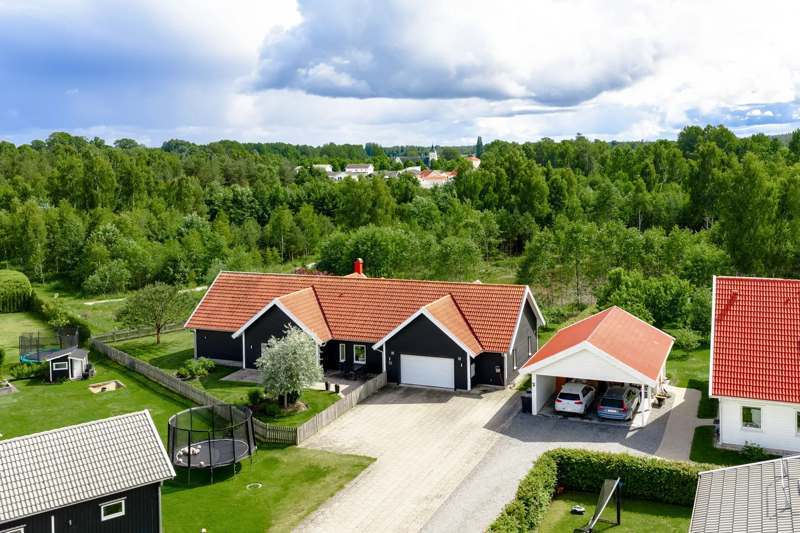 Villa, Skogängsvägen 13, Tävelsås, Växjö