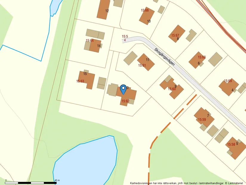 Villa, Skogängsvägen 13, Tävelsås, Växjö