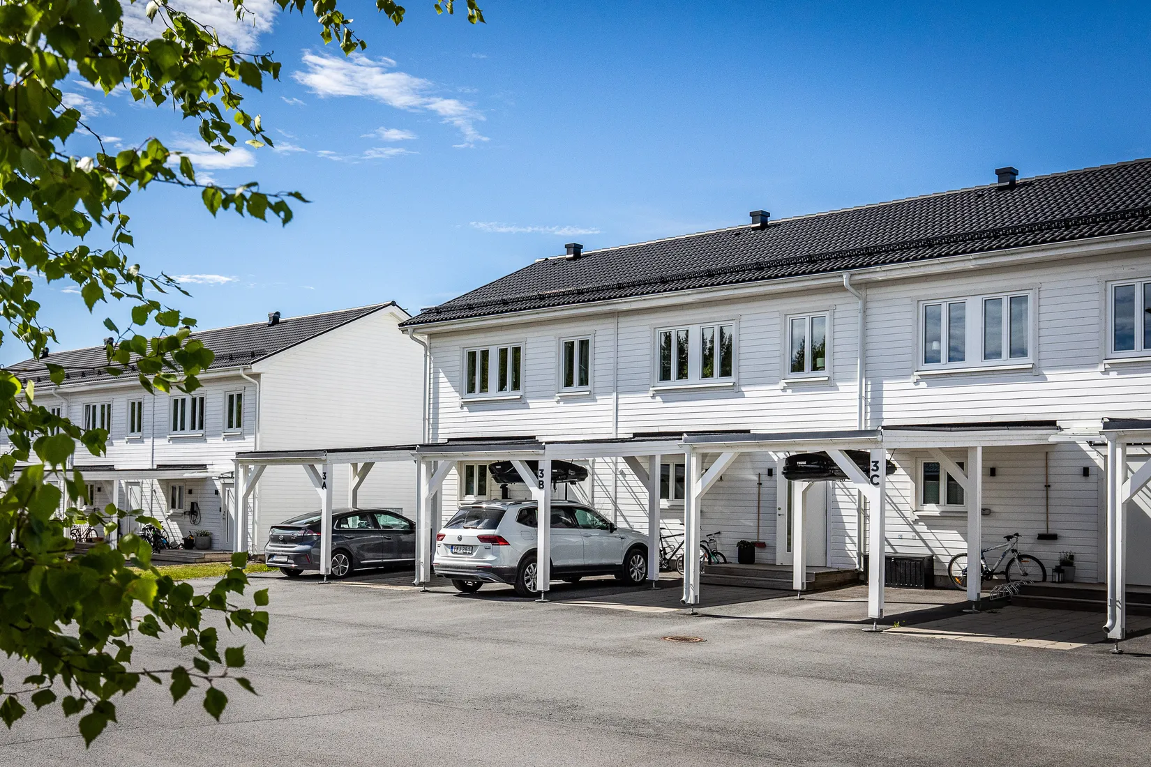 Radhus, Lövsångarvägen 3B, Sånghusvallen, Krokom