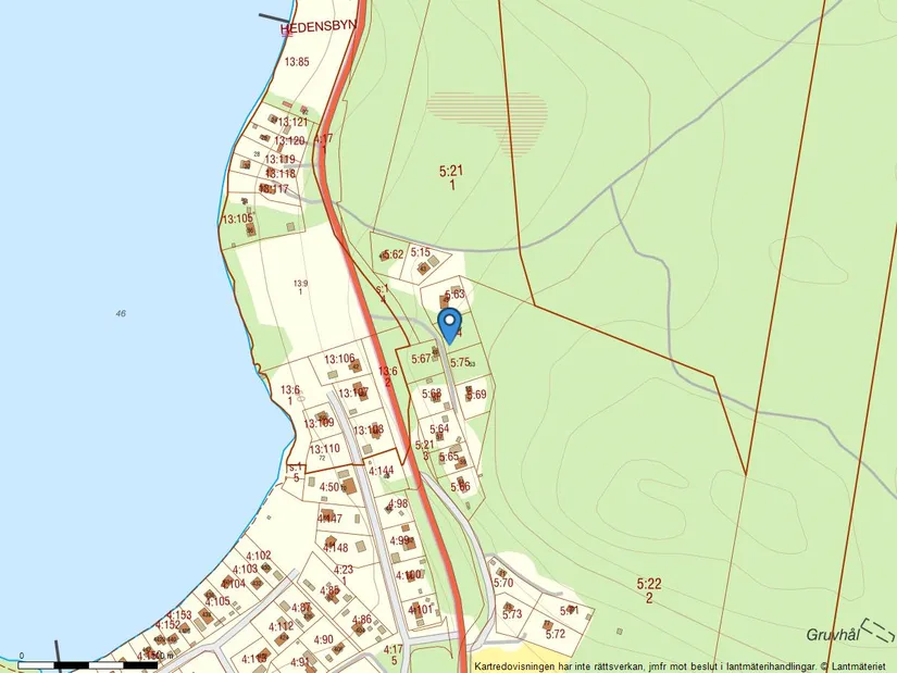 Tomt, Falkträsket 47, Falkträsket, Skellefteå