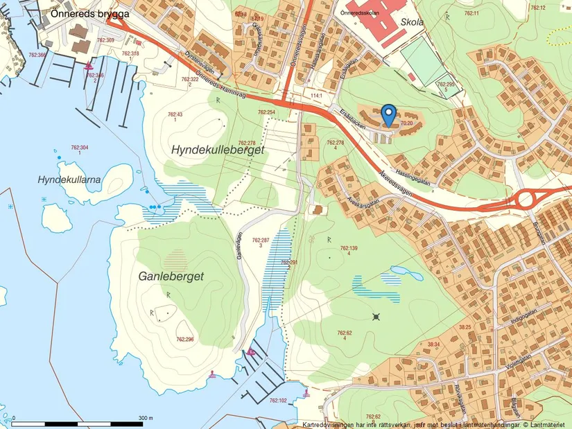 Radhus, Ersåsbacken 48, Önnered, Göteborg