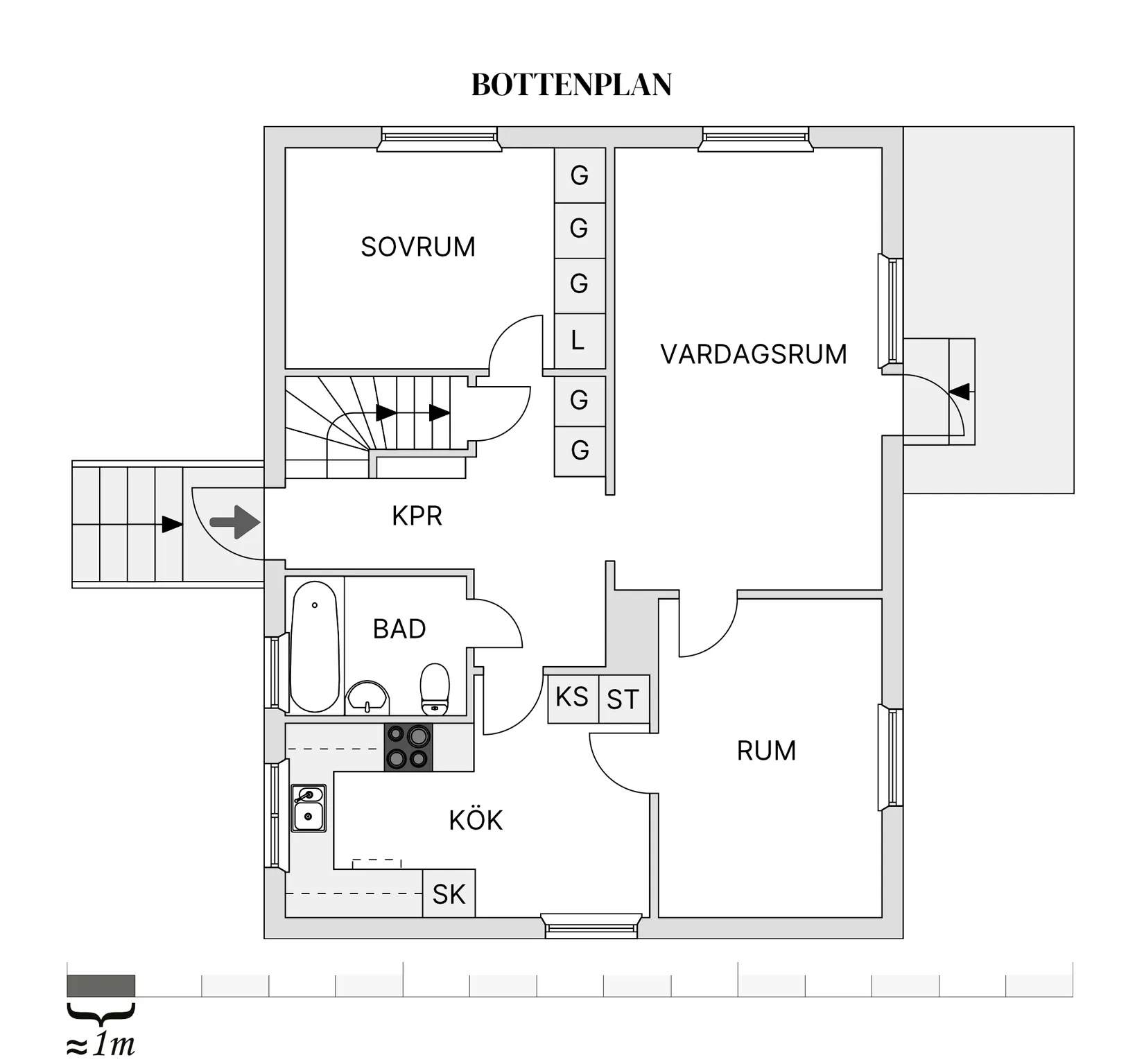 Villa, Utmarksgatan 6, Åselby, Borlänge