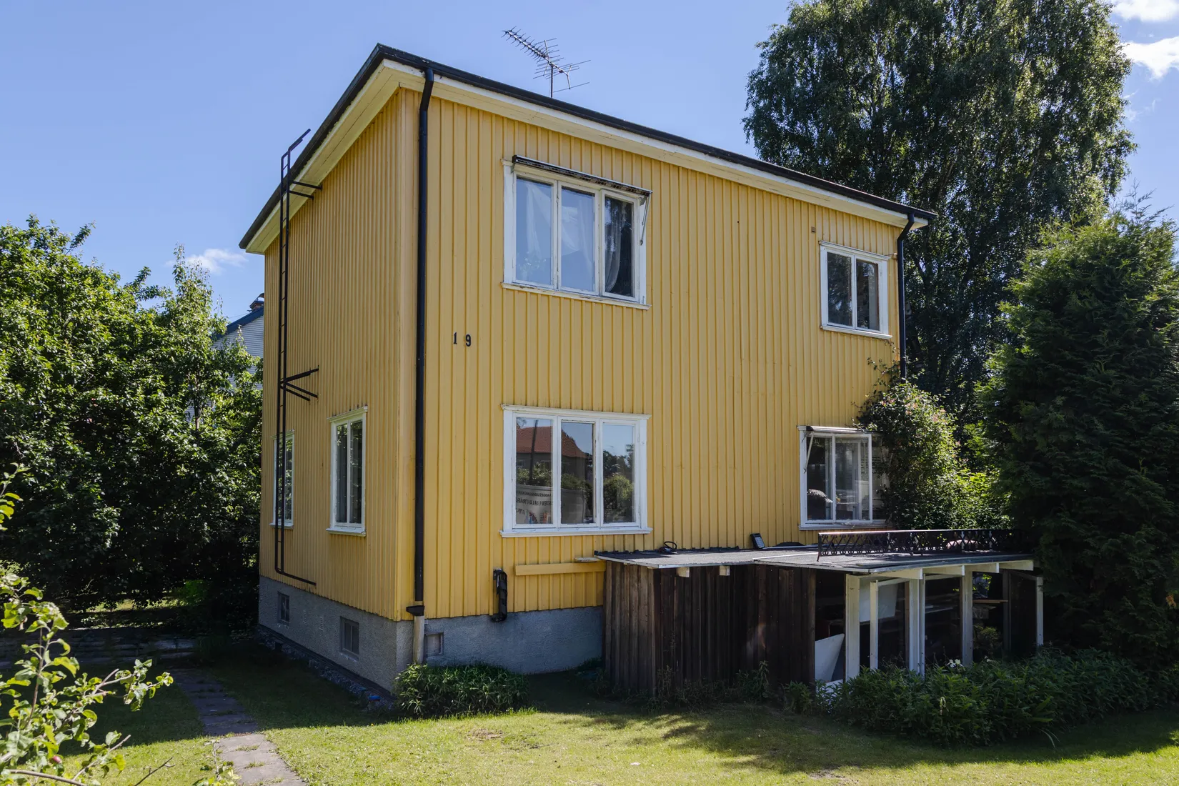 Villa, Skrågatan 19, Kristiansborg, Västerås