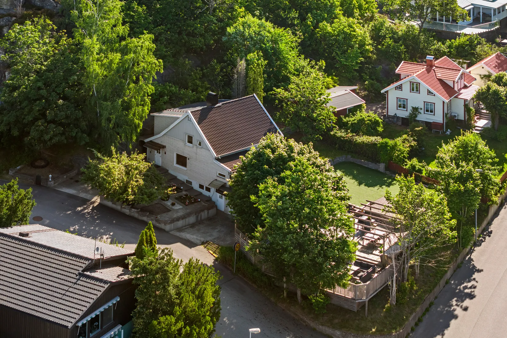 Villa, Borgaråsvägen 4, Lilla Edet Centrum, Lilla Edet