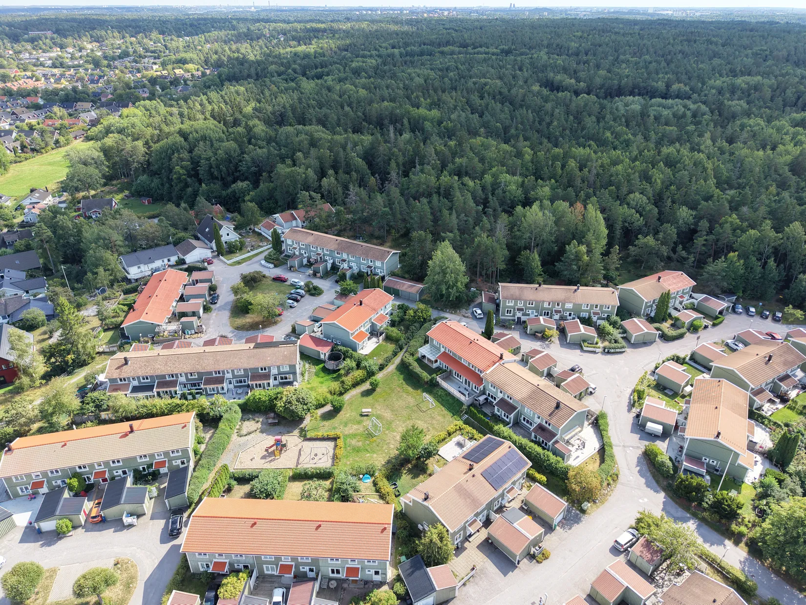 Radhus, Ropgränd 39, Skarpäng, Täby