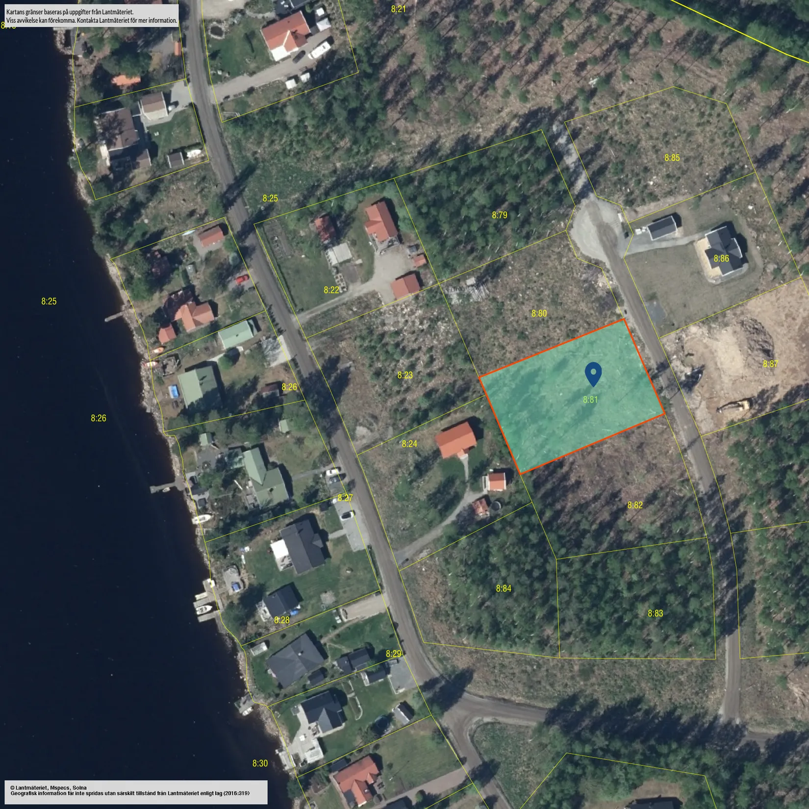 Tomt, Sluttningsvägen 5, Dröverka, Ludvika