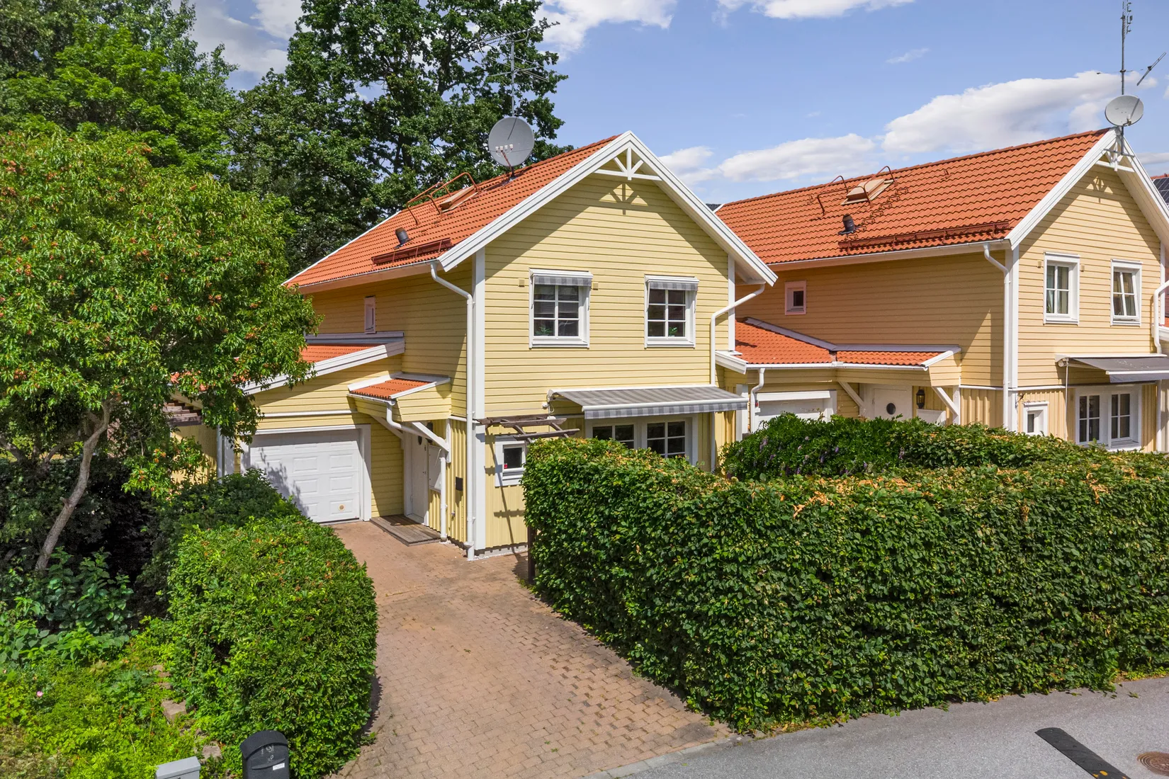 Radhus, Blomsterkungsvägen 191, Hässelby Norra Villastad, Stockholm