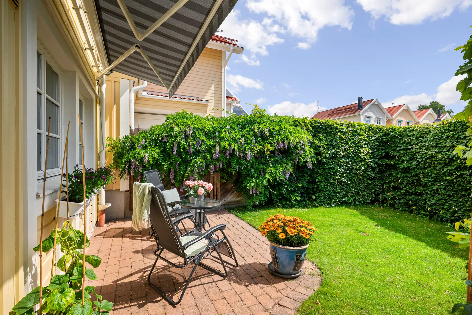Radhus, Blomsterkungsvägen 191, Hässelby Norra Villastad, Stockholm