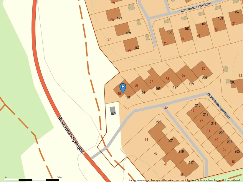 Radhus, Blomsterkungsvägen 191, Hässelby Norra Villastad, Stockholm
