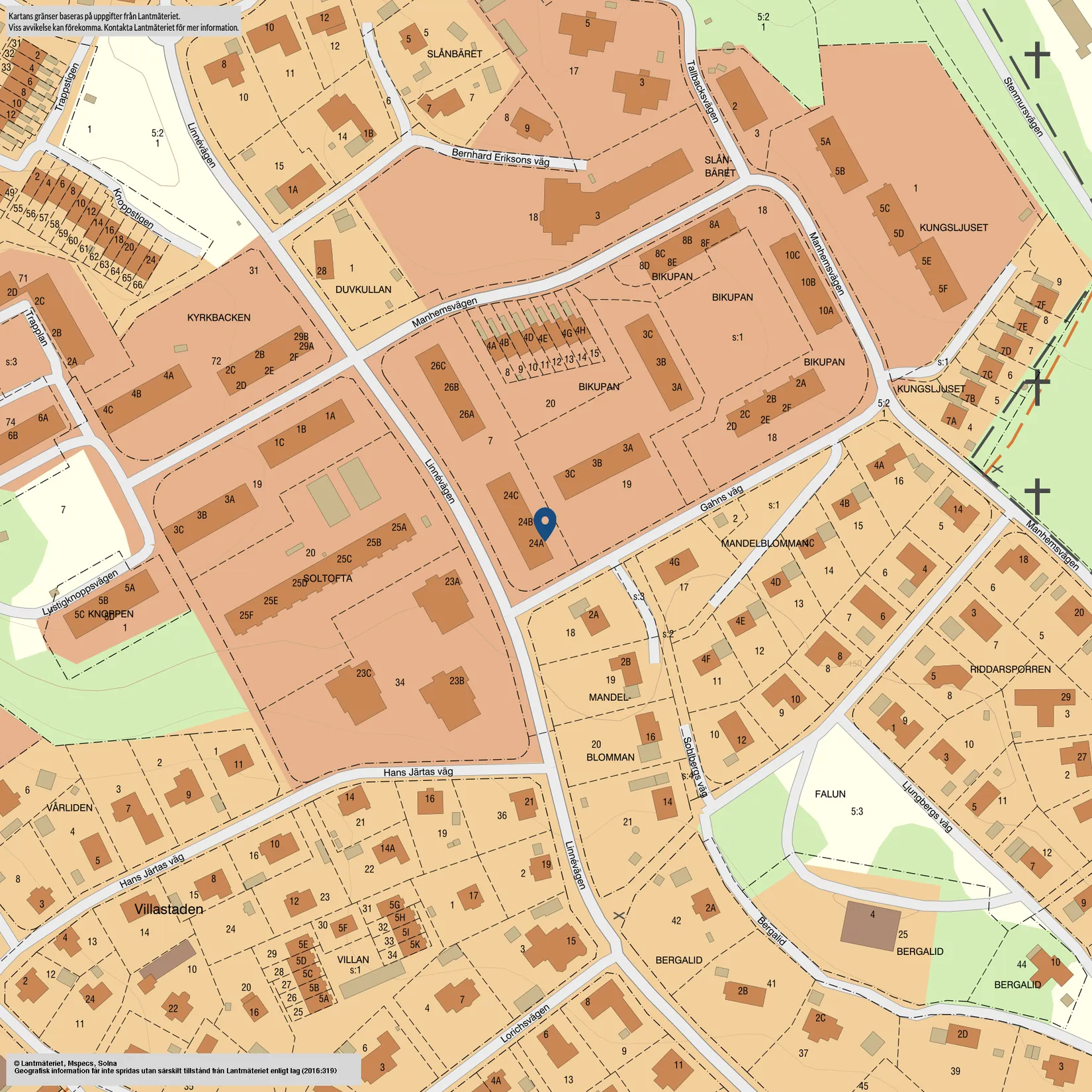 Bostadsrätt, Linnévägen 23A, Lustiknopp, Falun