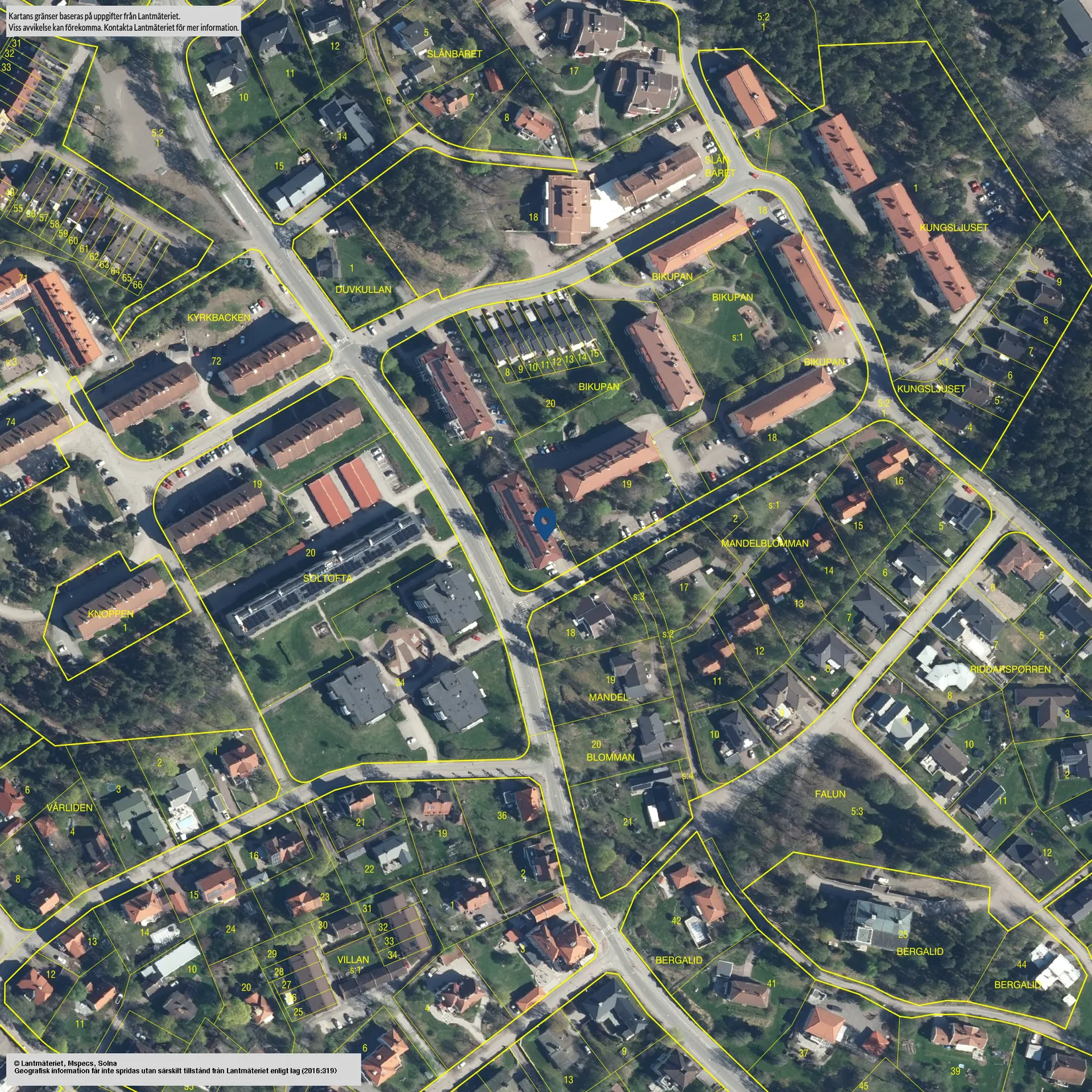 Bostadsrätt, Linnévägen 23A, Lustiknopp, Falun