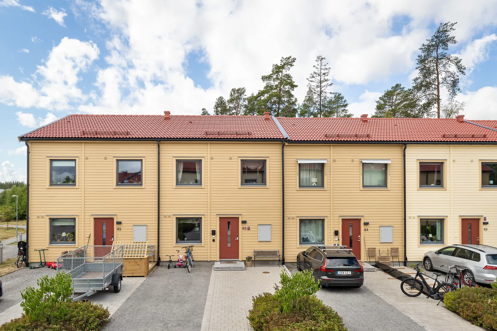 Radhus, Snömolnsvägen 23, Fullerö Hage, Uppsala