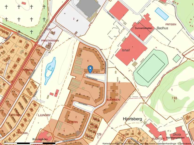 Bostadsrätt, Harabergsplan 3B, Centralt, Ljungby