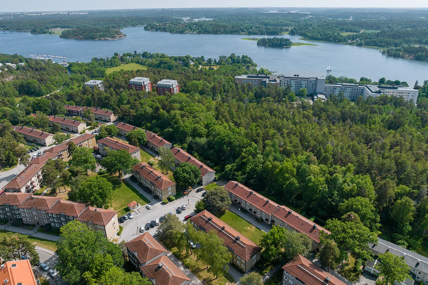 Radhus, Kiellandsplan 25, Bromma - Blackeberg, Stockholm