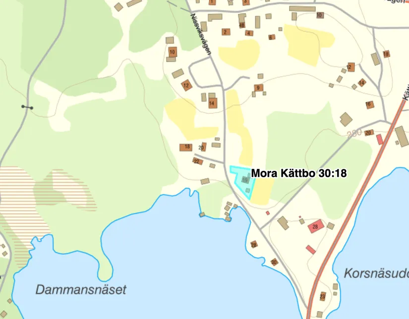 Fritidshus, Nissviksvägen 19, Kättbo, Mora