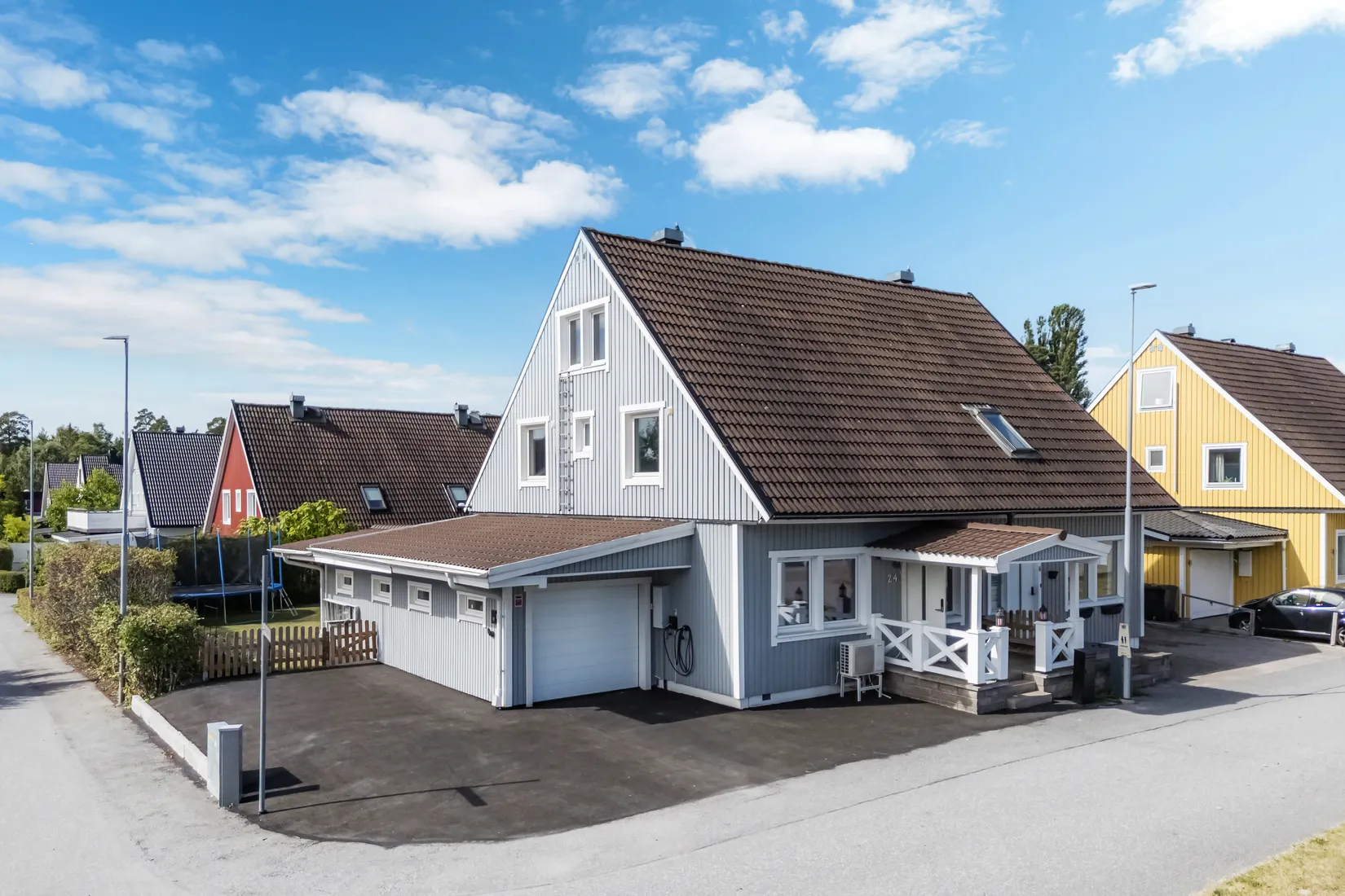 Radhus, Spelmansvägen 24, Kungsängen - Brunna, Upplands-Bro