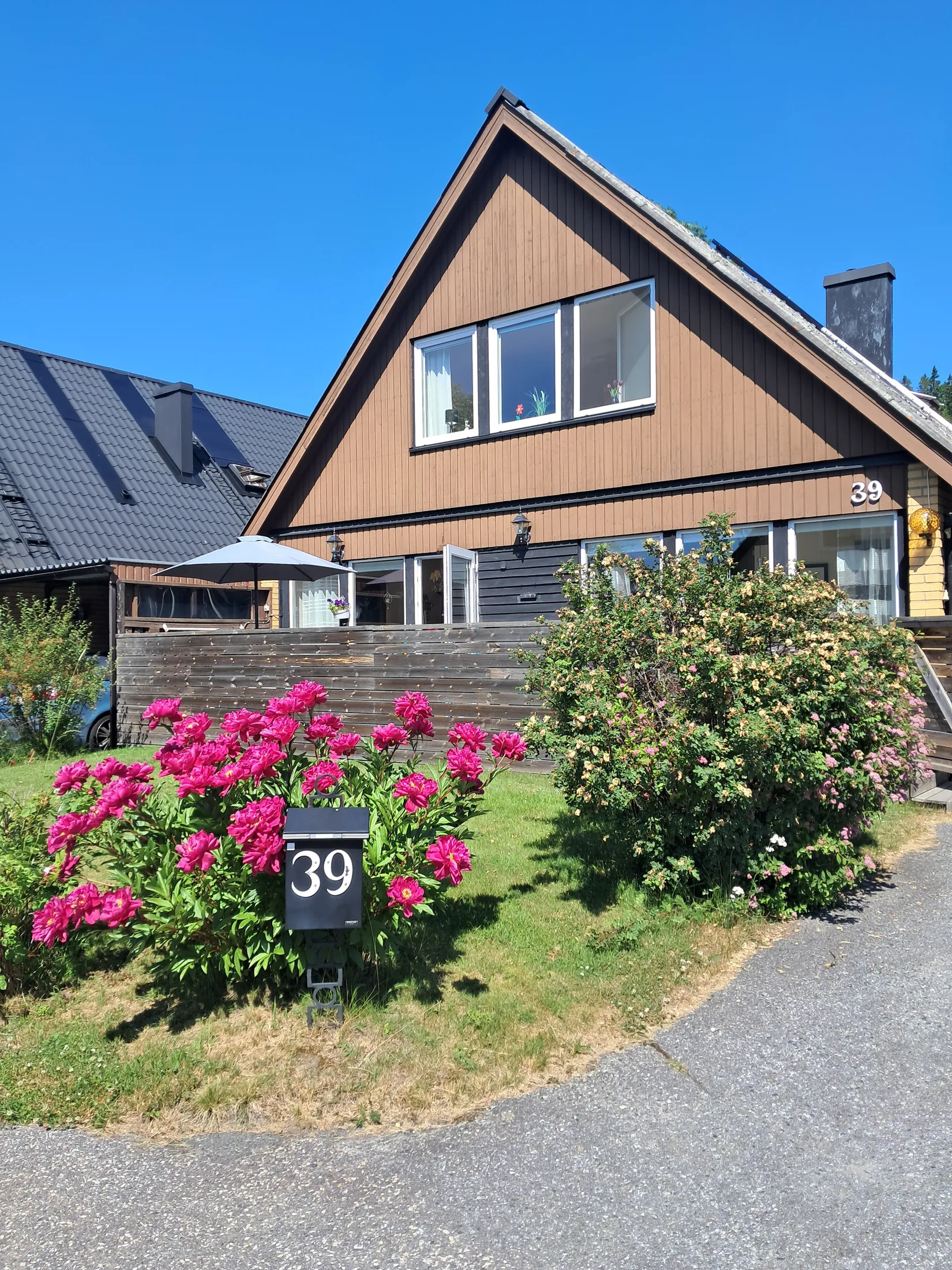 Radhus, Flöjtgatan 39, Gånsvik, Härnösand