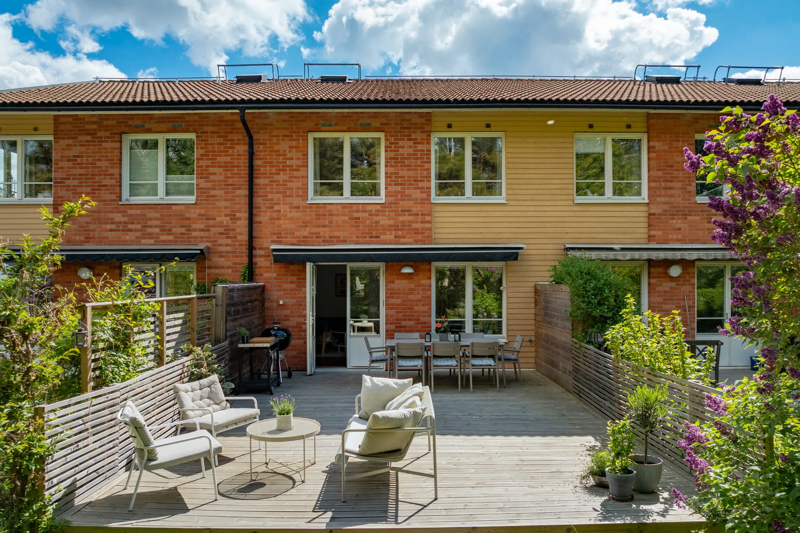 Radhus, Kompassvägen 15, Sticklinge, Lidingö