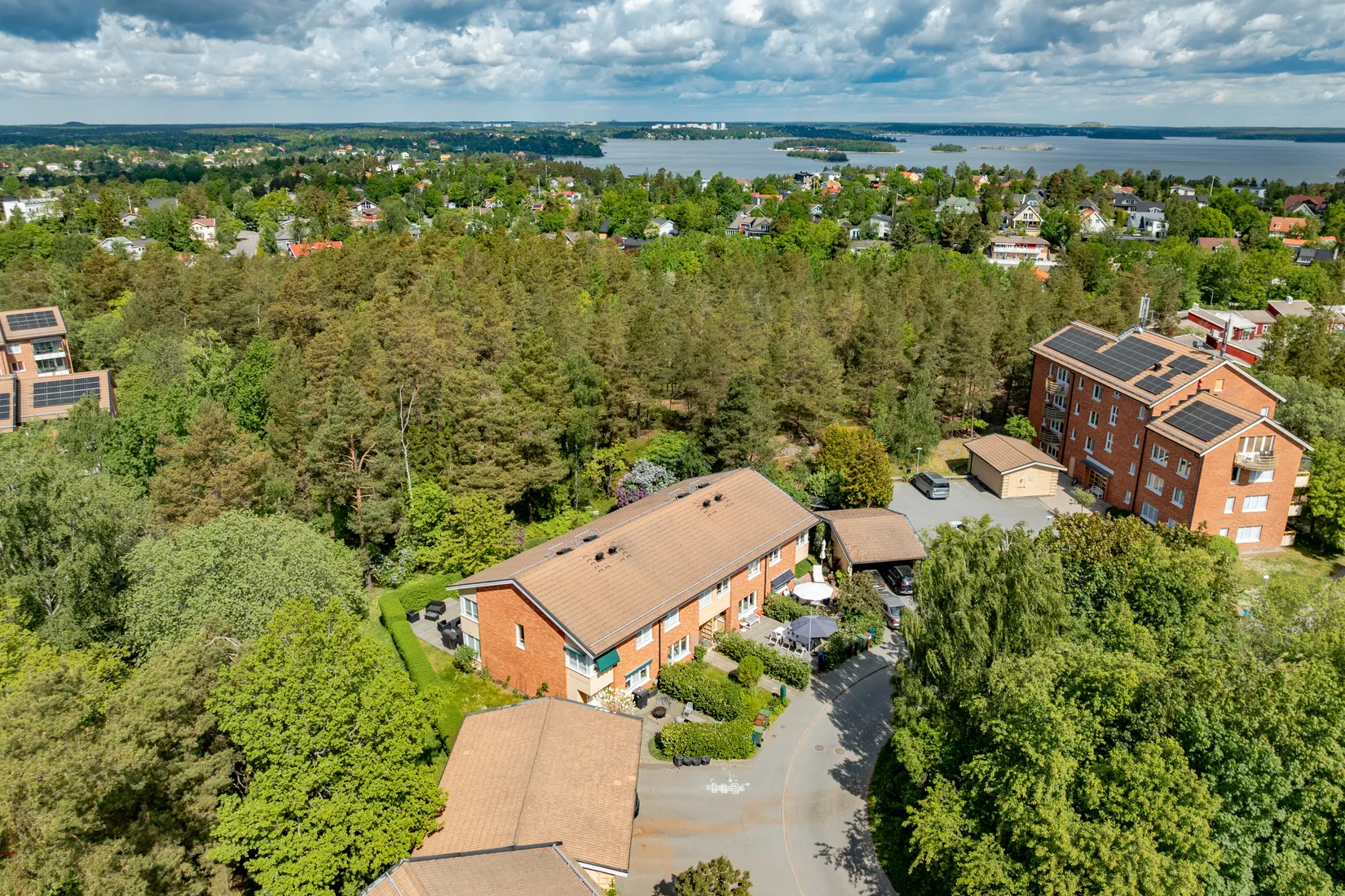 Radhus, Kompassvägen 15, Sticklinge, Lidingö