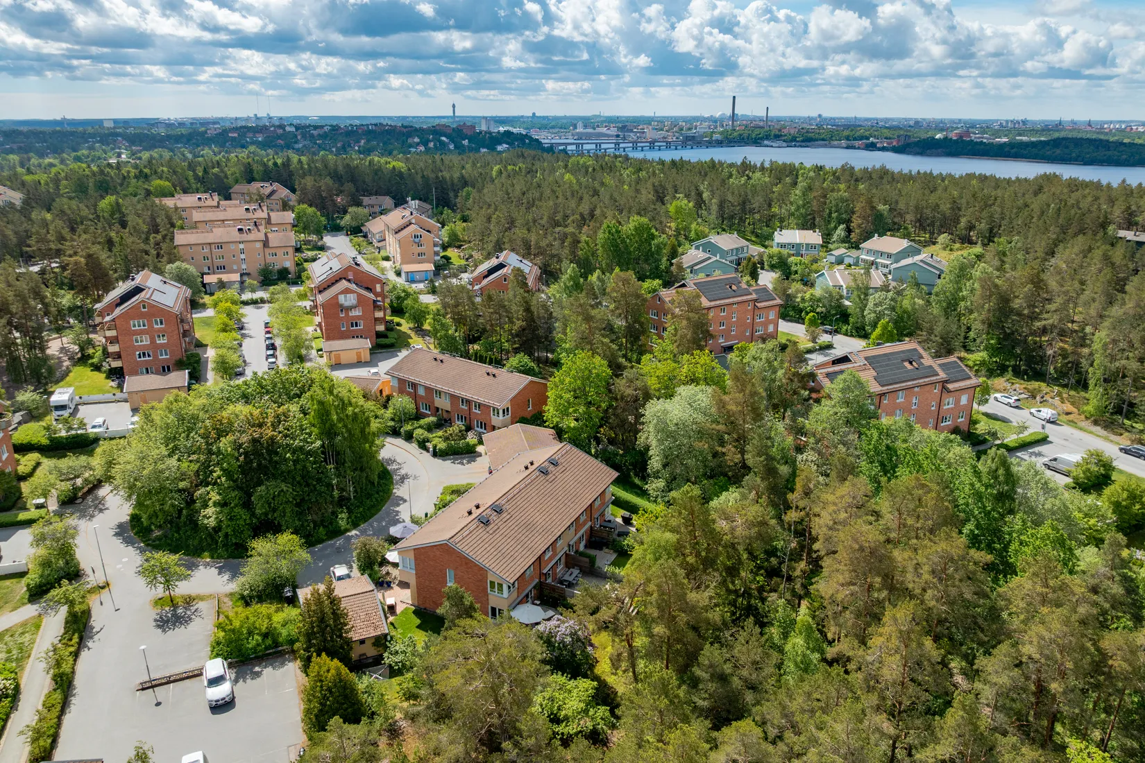 Radhus, Kompassvägen 15, Sticklinge, Lidingö